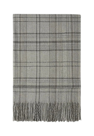 EMME MARELLA Sciarpa Donna Grigio Nero EMMSUPREMO-AI27-003