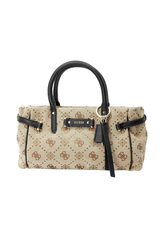 GUESS Borsa A Mano Donna Beige Nero HWJP2231050-AI27-LEK