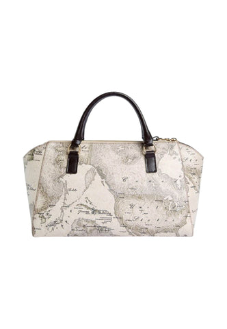 ALVIERO MARTINI Borsa A Mano Donna Beige Nero LF969950-AI27-0590