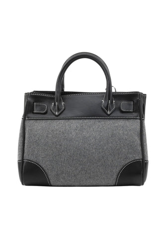 RUE MADAME Borsa A Mano Donna Grigio Nero Orsetto 1618-AI27-GREY