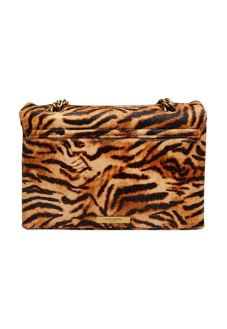 KURT GEIGER Borsa Tracolla Donna Marrone Nero Animalier 5021546189-AI27