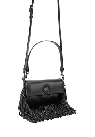 KURT GEIGER Borsa A Spalla Donna Nero Frange 5846300109-AI27