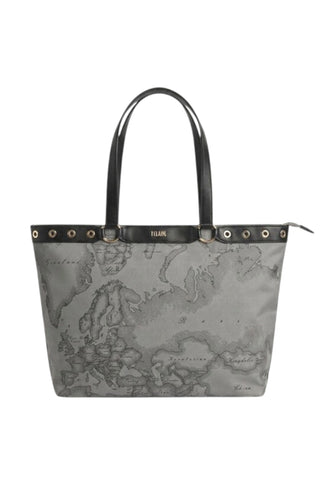 ALVIERO MARTINI Borsa Shopper Donna Grigio Nero LG019449-AI27-0030