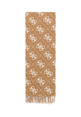 GUESS Sciarpa Donna Beige Bianco AW5217VIS03-AI27-LLB