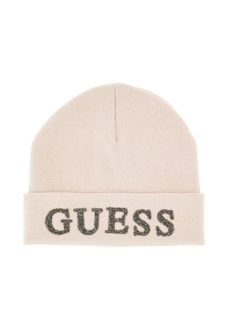 GUESS Berretto Donna Beige Strass AW5398POL01-AI27-STO