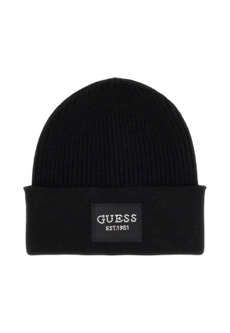 GUESS Berretto Donna Nero Strass AW5631VIS01-AI27-BLA