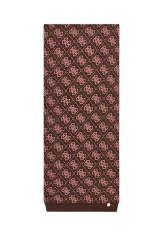 GUESS Sciarpa + Berretto Donna Marrone Rosa GFBOXWP6401-AI27-BWL