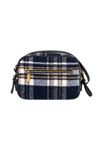 U.S. POLO ASSN. Borsa Tracolla Donna Blu Bianco BIUHU9389WZCNC5-AI27