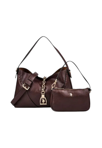 U.S. POLO ASSN. Borsa A Spalla Donna Marrone BIU269309WVP511-AI27