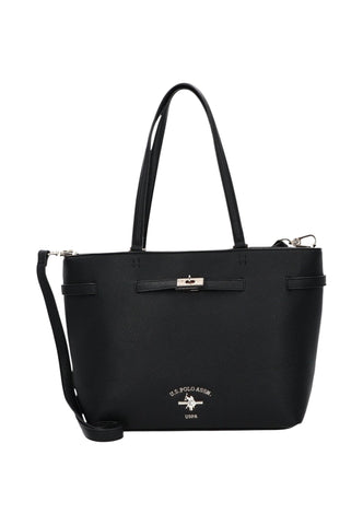 U.S. POLO ASSN. Borsa Shopper donna Nero BIUSS8881WVP000-AI27