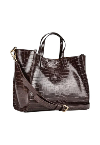 U.S. POLO ASSN. Borsa Shopper Donna Marrone BIU0M8869WVPC50-AI27