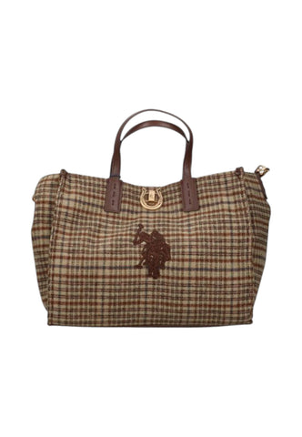 U.S. POLO ASSN. Shopper Donna Beige Marrone BIU0M8869WZCBN9-AI27