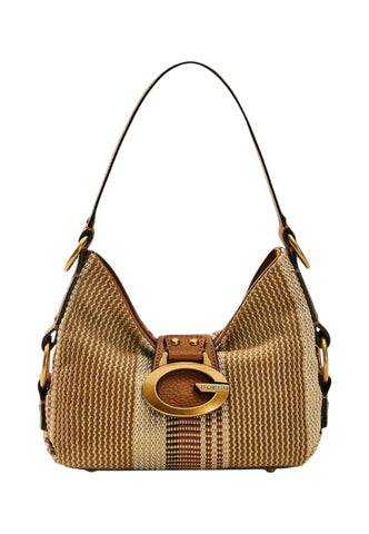 GUESS Borsa A Spalla Donna Marrone Beige HWZB9308720-AI27-BRO