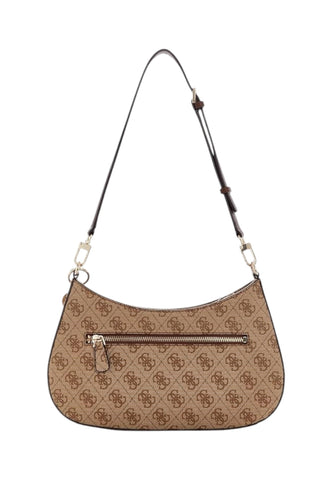 GUESS Borsa A Spalla Donna Beige Marrone HWBG9672180-AI27-LGW