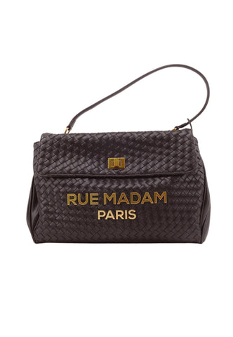 RUE MADAME Borsa Shopper Donna Marrone 1608-AI27-CHOCOLATE