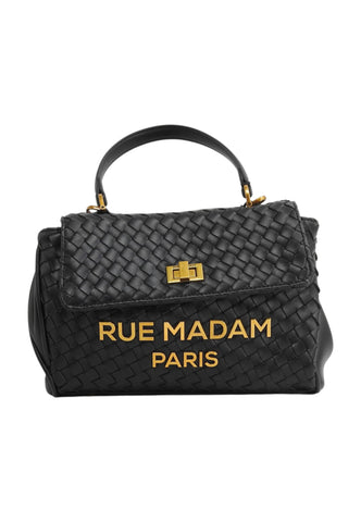 RUE MADAM Borsa A Mano Donna Nero 1609-AI27-BLACK