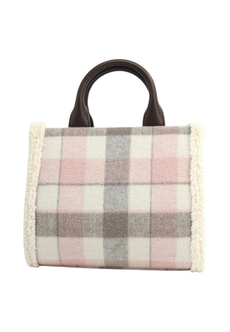 PASH BAG Borsa A mano Donna Rosa Bianco 20161-SHE-W6M-P-AI27
