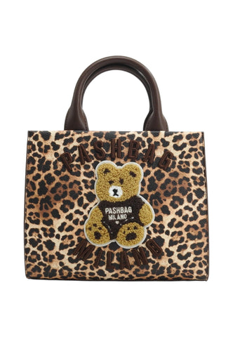 PASH BAG Borsa A Mano Donna Marrone Beige 20139-SHE-W6M-P-AI27