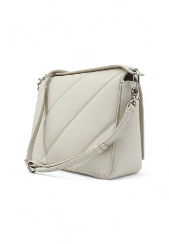 CALVI KLEIN Boxy 24 Borsa Tracolla Donna Eggshell Beige K60K612243