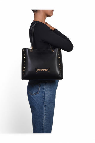 LOVE MOSCHINO Borsa Shopper Donna Nero JC4269PP0MKH0000-PE25