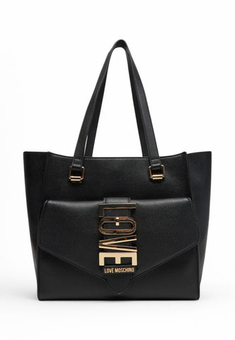 LOVE MOSCHINO Borsa Shopper Donna Nero JC4225PP0MKC0000-PE25