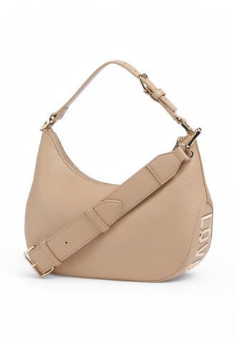 LOVE LOVE MOSCHINO Borsa a spalla Donna Beige Logo Oro JC4018PP1MLT0105-PE25