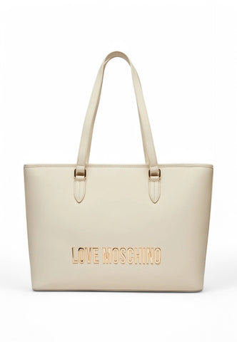 LOVE MOISCHINO Borsa Shopper Donna Bianco JC4190PP1MKD0110-PE25
