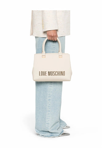 LOVE MOSCHINO Borsa a mano Donna Bianco JC4022PP1MKD0110-PE25
