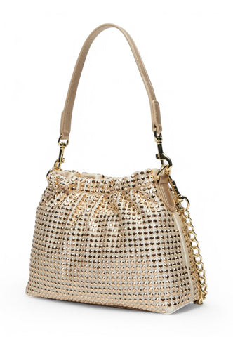 LOVE MOSCHINO Borsa a mano Donna Oro Strass JC4138PP1MLL196A-PE25