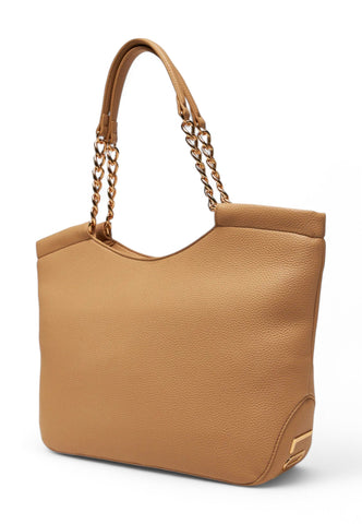 LOVE MOSCHINO Borsa a spalla Donna Beige Logo Oro JC4031PP1MLT0105-PE25