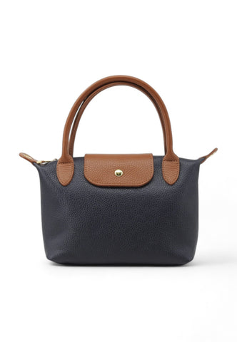 CHEBAG Borsa Donna Blu Cuoio GIUSY