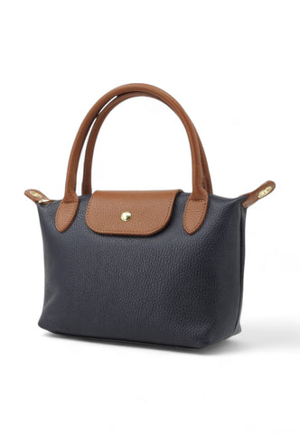 CHEBAG Borsa Donna Blu Cuoio GIUSY