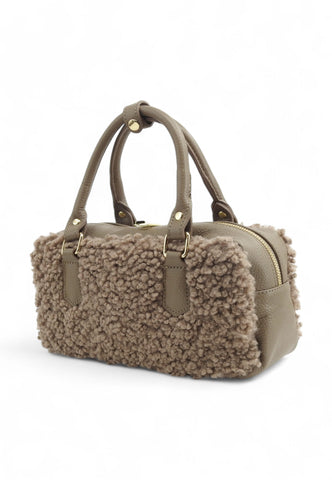 CHEBAG Borsa Donna Taupe POLY