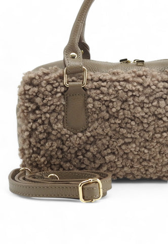 CHEBAG Borsa Donna Taupe POLY
