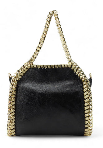 CHEBAG Borsa Donna Zebra Bianco Nera ROCK