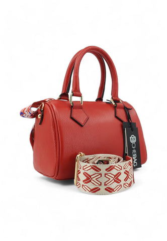 CHEBAG Borsa Hand Bag Donna Red SARA