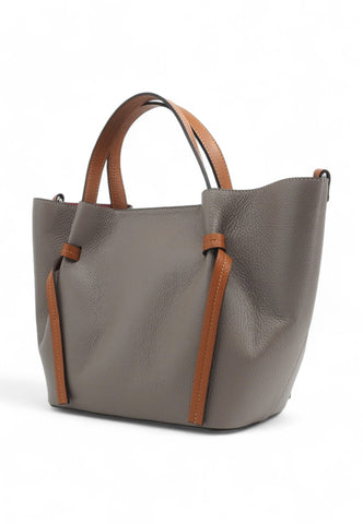 CHEBAG Borsa Donna Taupe Cuoio VANESSA