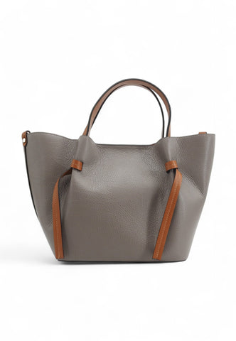 CHEBAG Borsa Donna Taupe Cuoio VANESSA