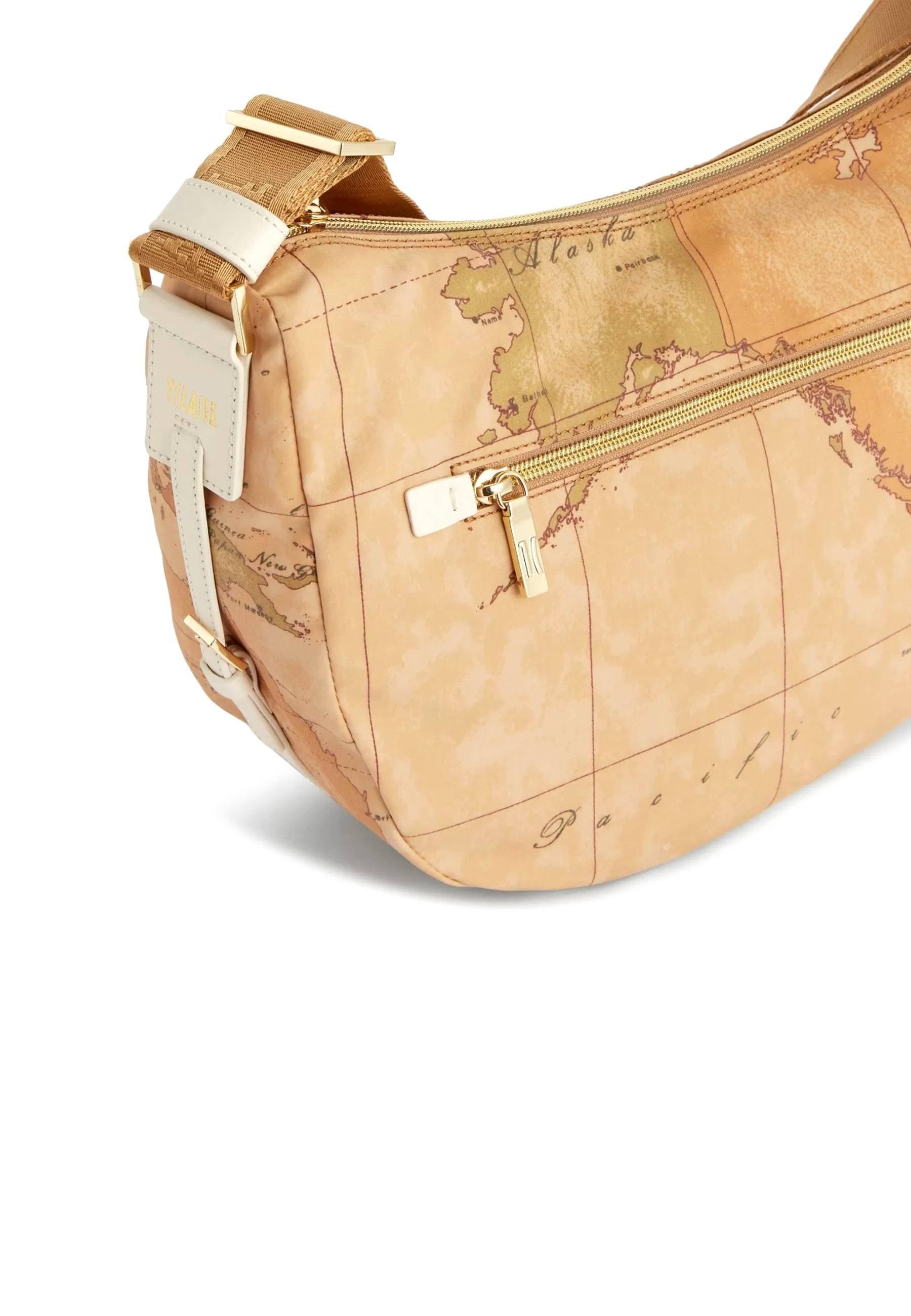 ALVIERO MARTINI 1° CLASSE Tracolla Shoulder Bag White Cotton GU69-S578 - Sandrini Calzature e Abbigliamento