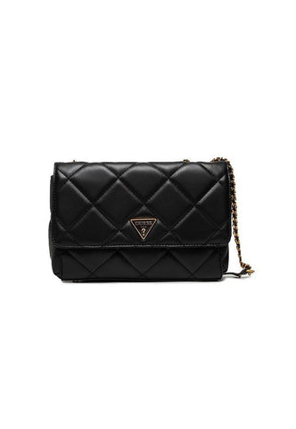 GUESS Cessily Borsa Tracolla Crossbody Quilted Black QB767921 - Sandrini Calzature e Abbigliamento