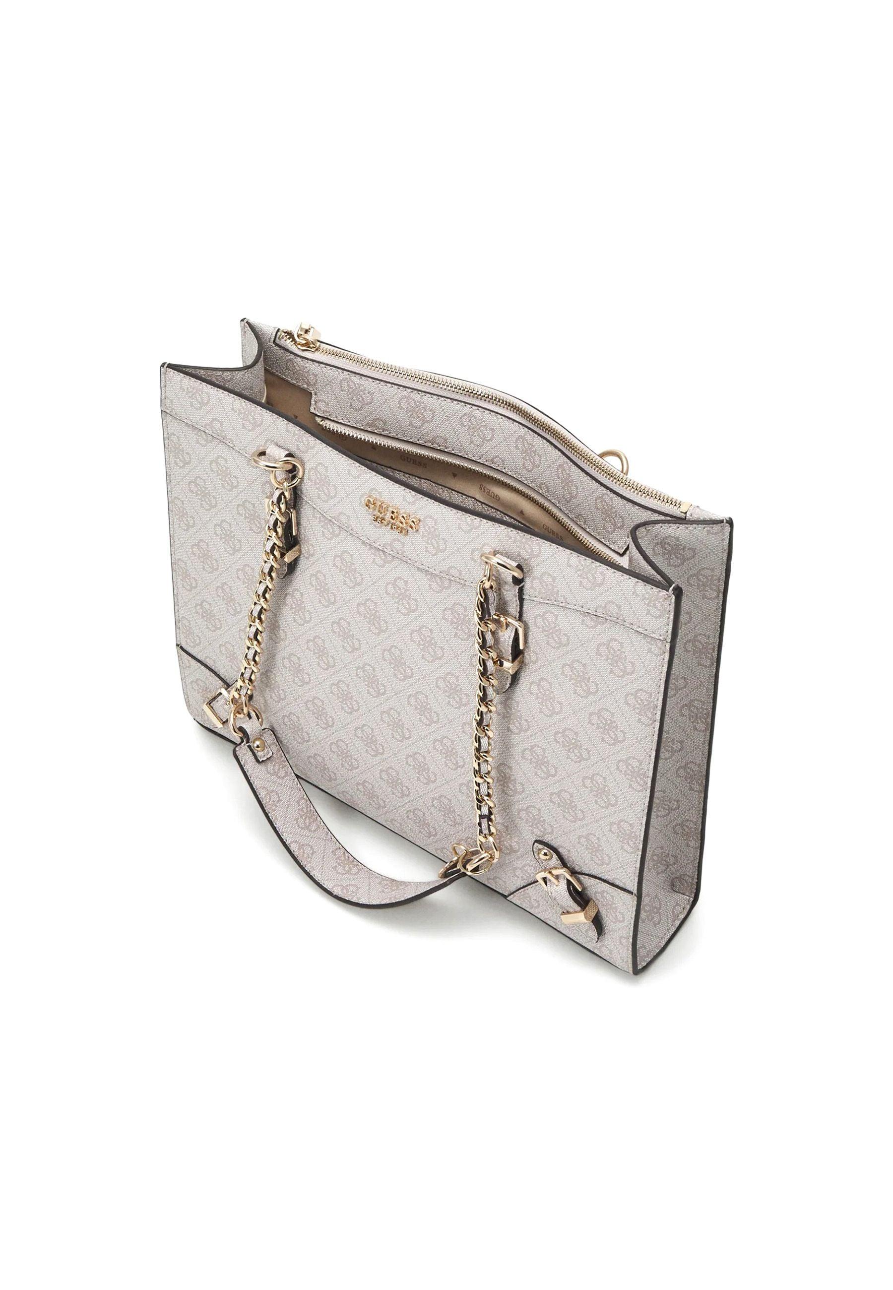 GUESS Didi Borsa Socety Tote Dove Logo SG874423 - Sandrini Calzature e Abbigliamento