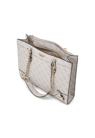GUESS Didi Borsa Socety Tote Dove Logo SG874423 - Sandrini Calzature e Abbigliamento