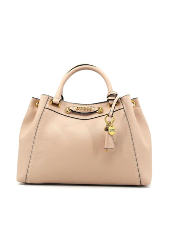 GUESS Emera Borsa Donna Girlfriend Satchel Light Beige VA922106 - Sandrini Calzature e Abbigliamento