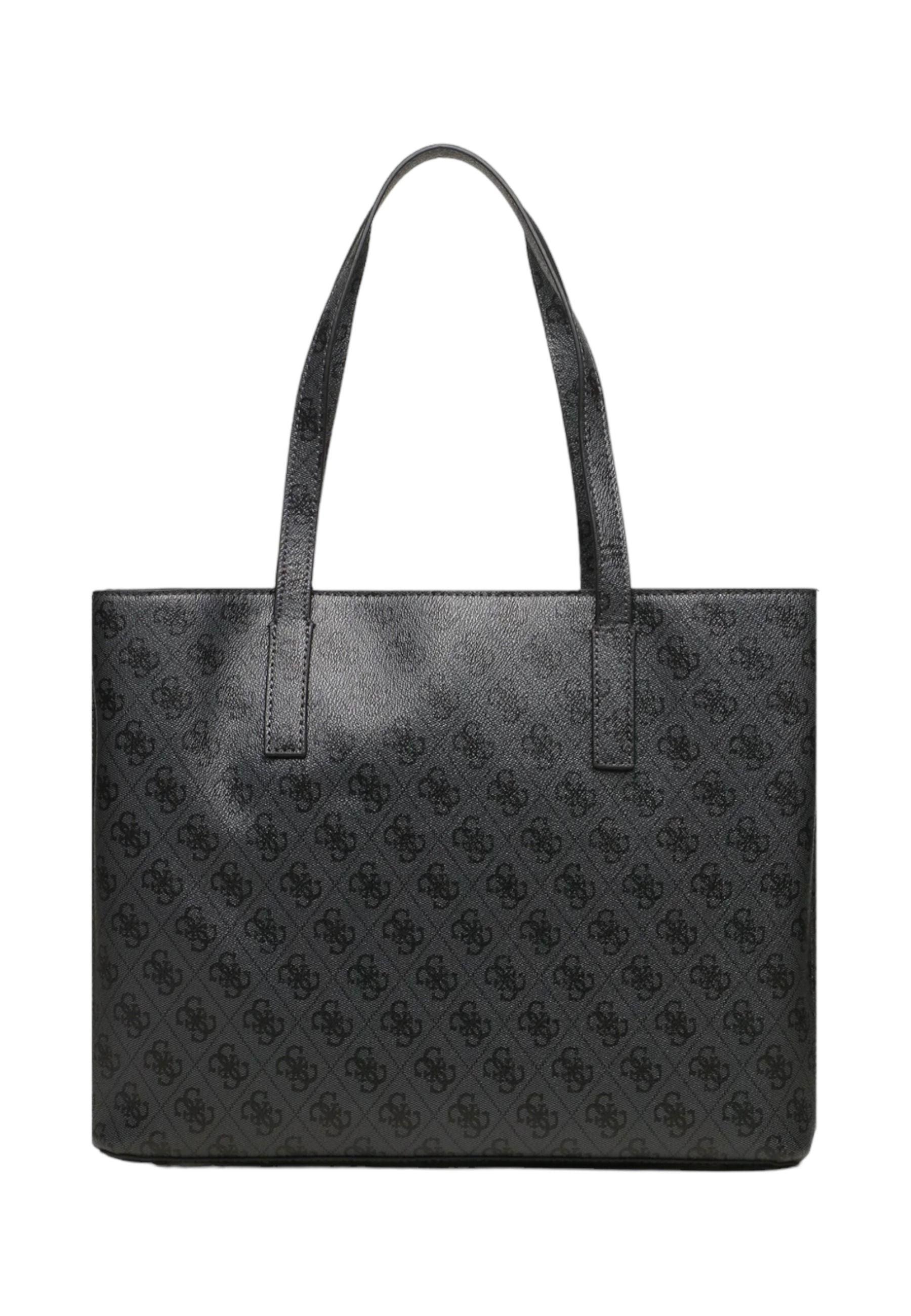 GUESS Meridian Borsa Tote Girlfriend Coal Logo SG877823 - Sandrini Calzature e Abbigliamento
