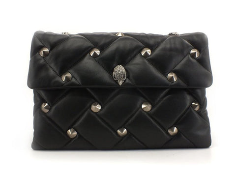 KURT GEIGER Kensington Soft XXL Stud Borsa Borchie Black 8471500109-00 - Sandrini Calzature e Abbigliamento