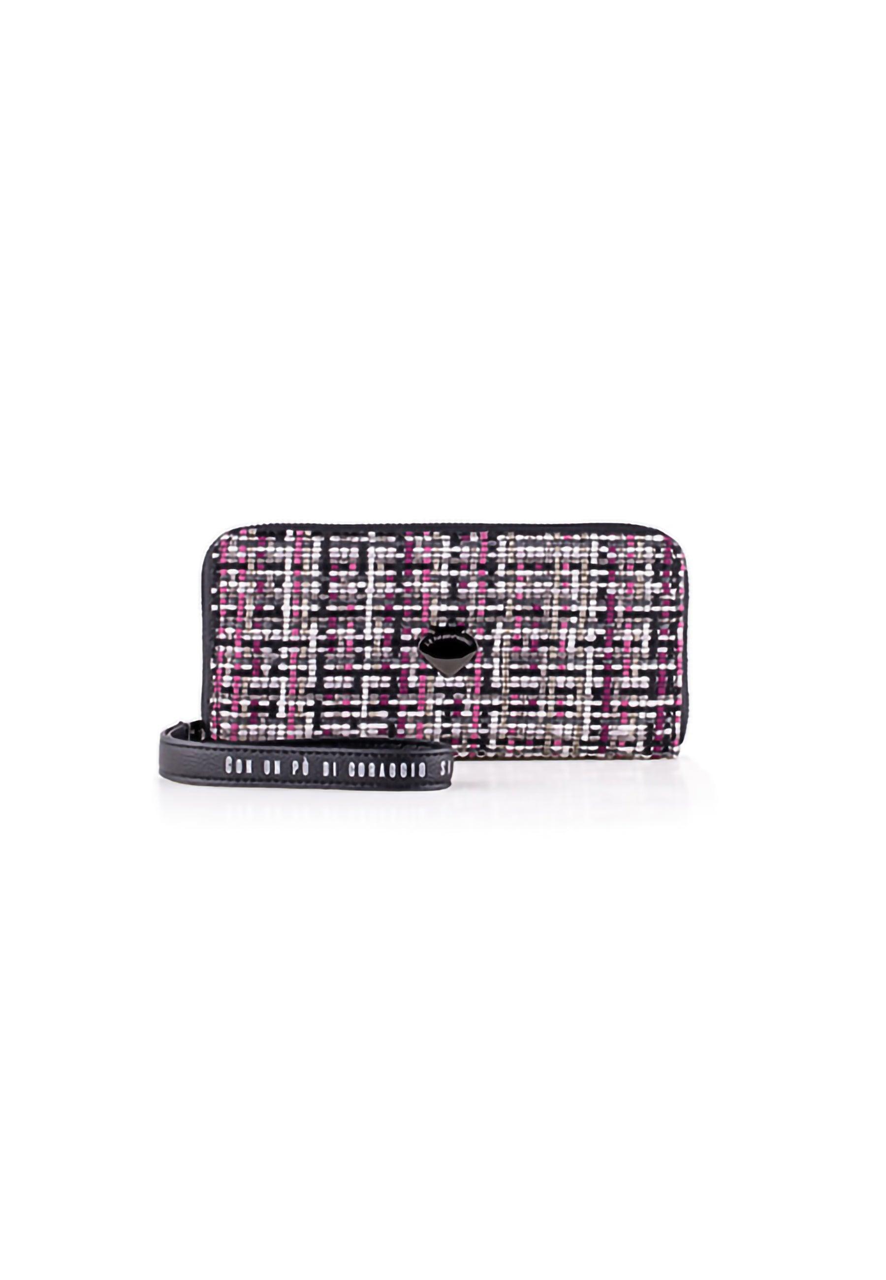 LE PANDORINE Vicky Viaggio Wool Portafoglio Violet 22XAILAH-10 - Sandrini Calzature e Abbigliamento