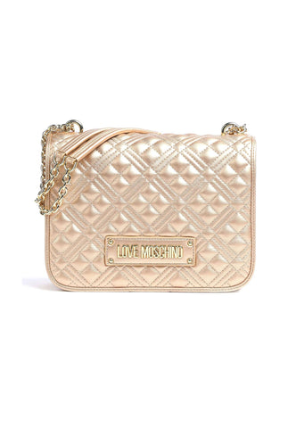 LOVE MOSCHINO Borsa Flap Quilted Oro JC4000PP1GLA0901 - Sandrini Calzature e Abbigliamento