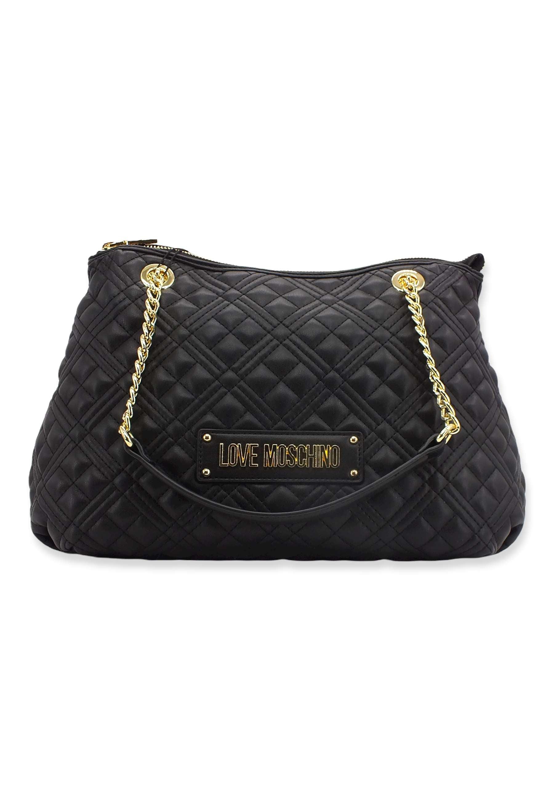 LOVE MOSCHINO Borsa Hobo Nero JC4320PP0FLA0000 - Sandrini Calzature e Abbigliamento