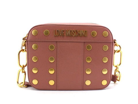 LOVE MOSCHINO Borsa Tracolla Borchie Rosa Antico JC4223PP1DLM0611 - Sandrini Calzature e Abbigliamento