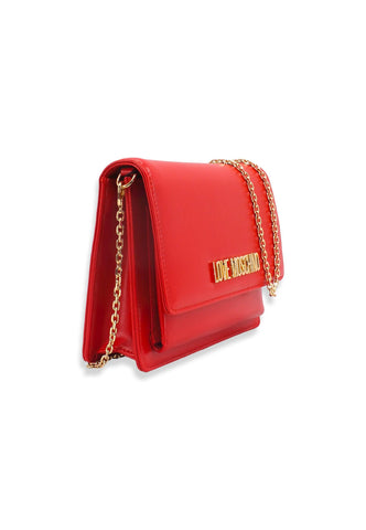 LOVE MOSCHINO Pochette LM Gold Rossa JC4095PP1FLL0500 - Sandrini Calzature e Abbigliamento
